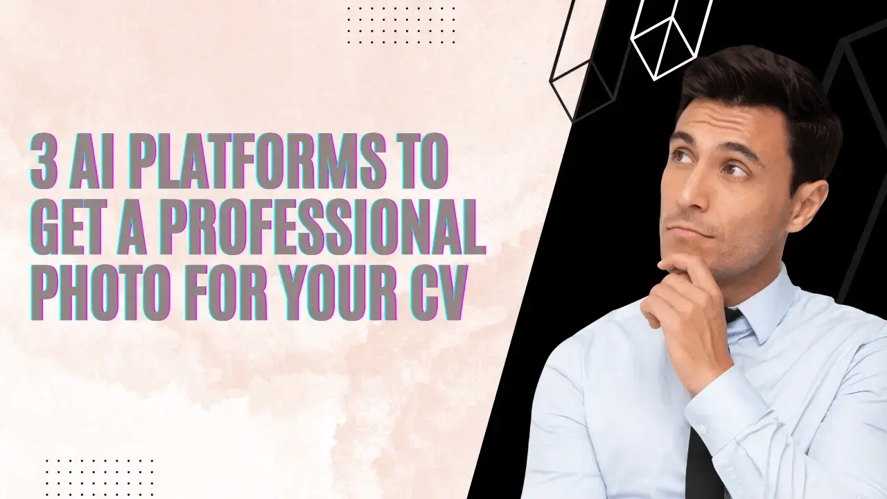 3 plataformas de IA para obtener una foto profesional para tu CV