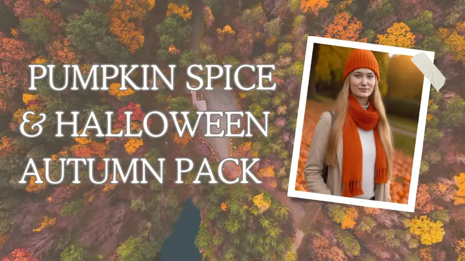 Photo AI New “Pumpkin Spice & Halloween" Pack