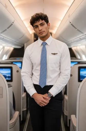 Flight attendant example 3
