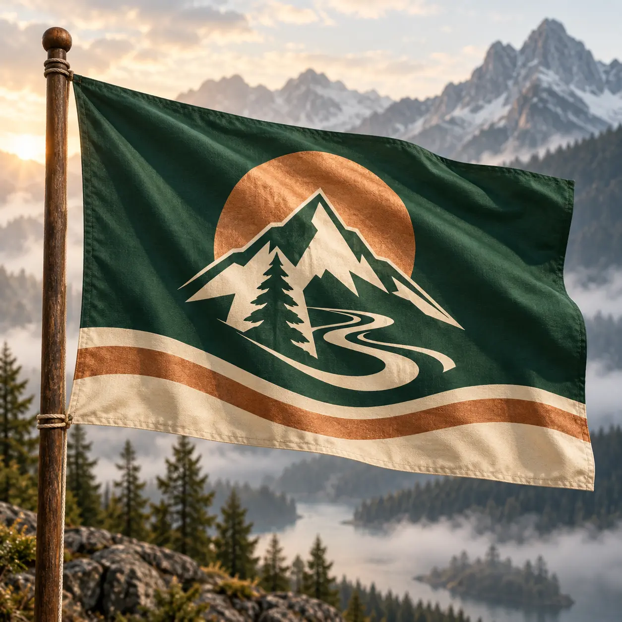 Flag generator example 3