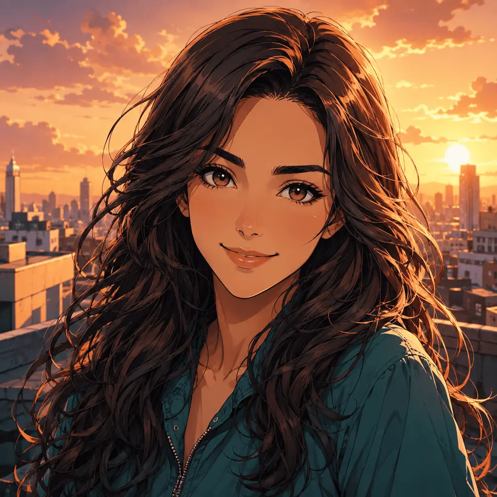 Anime filter example 1